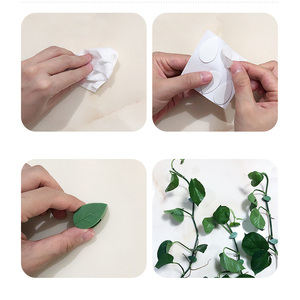 DD1704 plastique feuilles vertes tiges de raisin poussent pince de <span class=keywords><strong>Fixation</strong></span> Tunnel tomate vigne plante escalade mur Support jardin Clips - Product Image 3