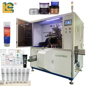 Cosmetic Container Serigraphy Printing Machine Automatic Plastic Bottle Perfume Bottle Screen Printing Machine
