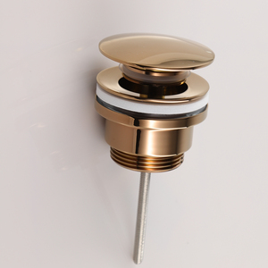 Nhà máy OEM bấm vào Clack lưu vực chất thải cống cắm 1 1/4 màu sắc tùy chỉnh lưu vực chất thải cống Brass <span class=keywords><strong>Pop</strong></span> Up van cống - Product Image 6