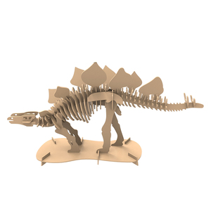 Rompecabezas 3D DIY para niños, Juguete de cartón, 58 unidades - Product Image 6