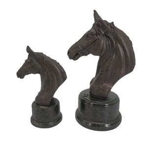 Fabrika toptan büyük 3D poli reçine özel renk sanat heykel özelleştirilebilir at heykeli ev dekor hayvan modeli süsler - Product Image 5