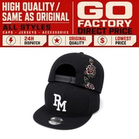 Nueva Gorra de Béisbol Clásica Original Vintage de Nueva York con Bordado, Visera Plana, Cierre a Presión, 6 Paneles, Deportiva