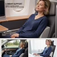 Support lombaire en mousse à mémoire de forme lavable pour chaise, pour un soulagement léger et personnalisable de la douleur au bas du dos