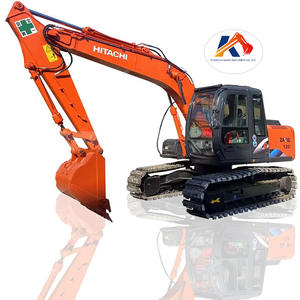 Used Komatsu ZX120 Excavator Isuzu Engine 12200kg <b>Machine</b> Weight Second Hand <b>Engineering</b> Crawler Digger Featuring Gearbox - Product Image 1