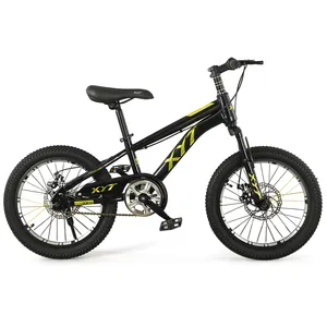 Venta caliente al aire libre 18 ''20'' 22 ''niños adolescente bicicleta de montaña marco de acero al carbono freno de disco bicicleta para niños para niñas niños