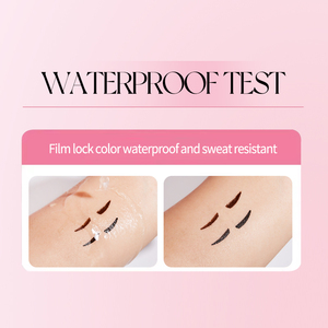 อายไลเนอร์แบบน้ำสีน้ำตาลธรรมชาติ วีแกน กันน้ำ ติดทนนาน แบบหมุนได้ ใช้ได้ทั้งตาซ้ายและขวา รูปแบบดินสอ - Product Image 5