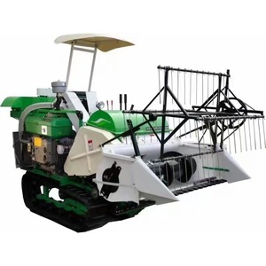 Moissonneuse-batteuse miniature NONG JAPAN 35 Hp à transmission par engrenages pour riz et blé - Product Image 4