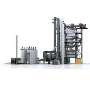 Usine de mélange de tambour d'asphalte à contre-flux de technologie avancée PLC nouvel équipement de l'industrie de la construction Production cohérente efficace - Product Image 1