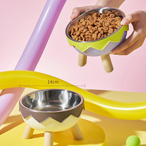 Comedero para Mascotas con Patas Altas para Protección del Cuello, Tazón para Perros, Comedero para Comida de Perros, Lavabo Antideslizante y Anticolisión, Suministros para Mascotas - Product Image 4