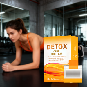 Caramelos en Tiras Bióticas Adelgazantes, Película Oral de Disolución Rápida para Desintoxicación Corporal con Vitaminas Esenciales para un Cabello Saludable - Product Image 3