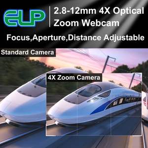 Cámara USB ELP 720P HD YUY2 y MJPEG, Cámara Web de Visión Artificial CCTV con Lente de Montura CS Varifocal Manual de 2.8-12 mm - Product Image 3