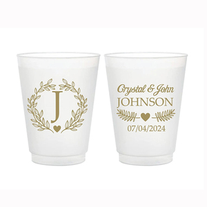 Tiệc cưới Sử dụng 16oz tái sử dụng Frosted ly nhựa BPA free rõ ràng cứng PP uống ly tùy chỉnh sân vận động ly với logo - Product Image 2