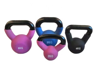 Gimnasio Equipo de fitness Levantamiento de pesas Mejores pesas rusas de colores Fitness Hierro fundido <span class=keywords><strong>Kettlebell</strong></span> - Product Image 4