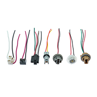 1157 Soket Lampu LED Kabel Harness Otomatis untuk Soket Lampu Otomotif Kabel Harness yang Dapat Disesuaikan