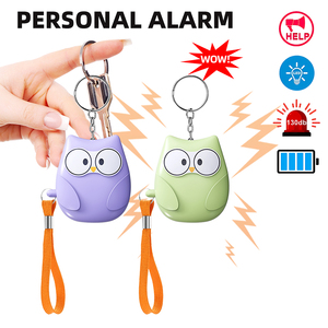 Alarma Personal Recargable Portátil de 130dB, Llavero de Emergencia SOS, Seguridad y Autodefensa, 90 Minutos de Alarma, Material ABS - Product Image 3