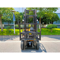 Chariot élévateur de 2,5 tonnes, 3 tonnes, 3,5 tonnes avec déplaceur latéral et positionneur de fourches, accessoires pour chariot élévateur