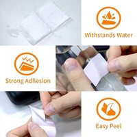 En stock, rouleaux d'étiquettes pour imprimante thermique 100*100 mm, étiquettes d'expédition imperméables, forte adhérence, autocollants vierges (personnalisés)