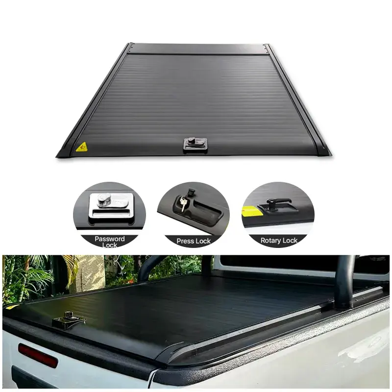 Venta caliente Nuevo diseño Pickup Accesorios 4x4 Pick Up Tonneau Cover para Isuzu, Ford, Toyota