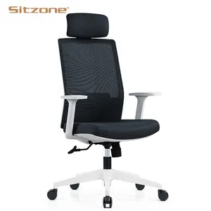 Лучшая цена, эргономичный стул, современный дизайн, сетчатый вращающийся офисный стул с фиксированными подлокотниками
