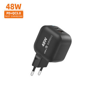 เครื่องชาร์จ Gan 48W แบบพกพาที่บางและมีความหนา5มม. และเอาต์พุต30W + 18W รวมเข้าด้วยกันสำหรับโซลูชันการชาร์จสำหรับการเดินทางและในขณะเดินทาง - Product Image 2