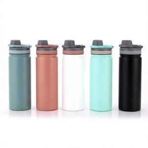 Stainless Steel Vacuum Tumbler <b>Water</b> <b>Bottle</b> Insulated Straight Cup Leak Proof Portable for Business Gifts - Product Image 3