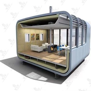 Casas Contenedor de Diseño Minimalista, Forma Rectangular, Transpirables, para Uso Hotelero - Product Image 3