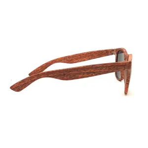 Benutzer definierte Logo Holzmaserung Farb rahmen Sonnenbrille PC Linse Sonnenbrille Promotion Geschenk Kunststoff Werbe geschenk Sonnenbrille