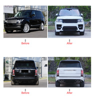Mise à niveau de haute qualité L405 Vogue SVO Bodykit Grille avant pare-chocs arrière jupe latérale Grille Kit de carrosserie pour Range Rover 2013-2017