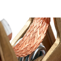 Clips de mise à la terre et de batterie entièrement en cuivre de qualité industrielle, accessoires essentiels pour les machines à souder, pour les fils de terre et les clips de soudage