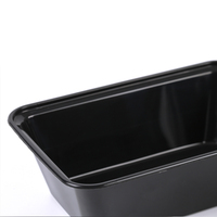 Contenants alimentaires en plastique carrés légers et économiques de 1750 ml avec couvercles pour la vente en gros, idéaux pour les boîtes à emporter des restaurants
