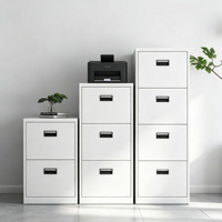 Armoire de classement en acier de haute qualité à 2, 3 ou 4 tiroirs, design moderne, pour bureau, vente en gros