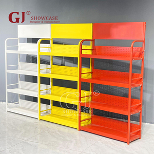 Étagère à huile de station-service en métal sur pied à 4 niveaux, personnalisée, pour l'affichage d'huile moteur de voiture, support pour huile lubrifiante <span class=keywords><strong>automobile</strong></span> - Product Image 3