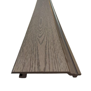Revêtement décoratif en bois composite WPC certifié CE, résistant aux UV, aux intempéries, à l'humidité, ignifuge, écologique, pour extérieur - Product Image 1