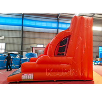 Mur adhésif gonflable en PVC commercial pour jeux de carnaval, utilisation en extérieur et en intérieur, certifié CE, capacité supérieure à 500 kg, garantie de 3 ans