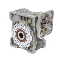 Réducteur à vis sans fin RV pour machine de forage industrielle avec engrenages variables, rapport 7,5-100, boîtier en aluminium et en fer, prise en charge de la personnalisation ODM