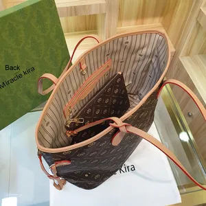 กระเป๋าดีไซเนอร์ผู้หญิง แบรนด์ดัง กระเป๋าหรูหราสำหรับผู้หญิง กระเป๋าถือขนาดใหญ่ กระเป๋าสะพายไหล่ กระเป๋าช้อปปิ้ง - Product Image 3