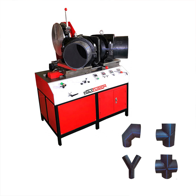 New Polyfusion China Supplier  PFF90-315mm Multi-Angle Workshop Fittings Welding Machine