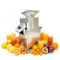 Automatische Dubbele Roller Sapcentrifuge Motor RVS 304 Hoge Efficiëntie Fruitpers Machine voor Citroen Groen