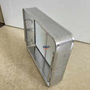 ตะกร้าสแตนเลสใช้ฆ่าเชื้อโรคสำหรับศัลยกรรมกระดูก - Product Image 1