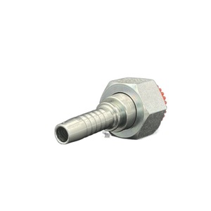 Raccord de tuyau hydraulique de type H métrique 20511, filetage interne JIC, joint conique 24, joint torique, série lestée, certifié ISO, état neuf - Product Image 2