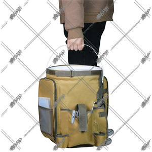 Fishing Bucket Storage Bag Oxford Cloth <b>Top</b> Handle Multi-Purpose Outdoor Tackle Organizer - Product Image 2