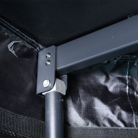 Auvent latéral de voiture à angle réglable, installation facile sur le porte-bagages de toit, abri solaire, cadre résistant à la corrosion, pour tous les véhicules SUV