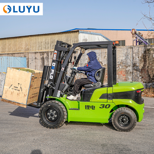 Chariot élévateur électrique LUYU à batterie lithium-ion <span class=keywords><strong>de</strong></span> 2, 3, 4, 5 tonnes, prix direct usine, pour le soutien au sol <span class=keywords><strong>et</strong></span> la <span class=keywords><strong>manutention</strong></span> des bagages à l'aéroport - Product Image 4