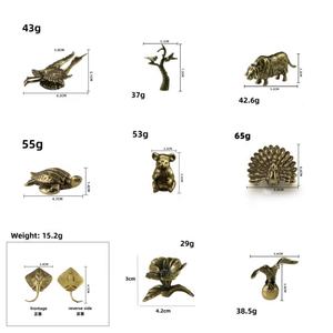 海狮摆件黄铜摆件手工海狮雕塑装饰玩具 - Product Image 3