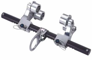 11-Beam Vertical Sliding Safety Tie Absturz sicherung Aluminium legierung Ankerpunkt klemme Quick Connect Schnalle 5000lbs Brechen - Product Image 5
