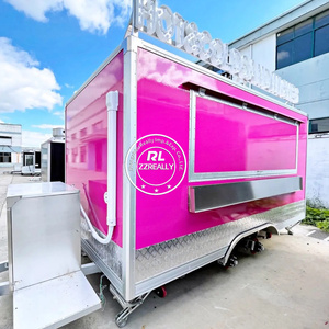 2025 Precio de fábrica Carro de comida personalizado Restaurante Remolque de leche a la venta Houston <span class=keywords><strong>California</strong></span> con sistema contra incendios para remolque de comida - Product Image 1