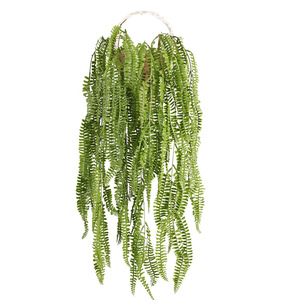 ผนังต้นเฟิร์นประดิษฐ์ขนาด 93 นิ้ว ใบไม้เสมือนจริง ตกแต่งบ้านภายใน - Product Image 4