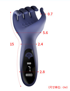 <span class=keywords><strong>Masturbateur</strong></span> avec LED Doigt <span class=keywords><strong>Masturbateur</strong></span> Stimulé Vibration Masturbation Masculine Masseur Testiculaire Tasse Adult Sex Toys pour Hommes - Product Image 6