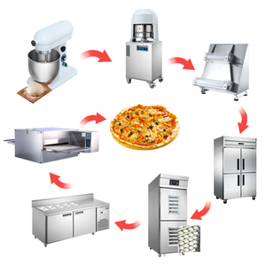 <span class=keywords><strong>Four</strong></span> à pizza électrique <span class=keywords><strong>industriel</strong></span> commercial à bande transporteuse, utilisé pour la cuisson de pizzas de 12, 15, 18 et 32 pouces - Product Image 2