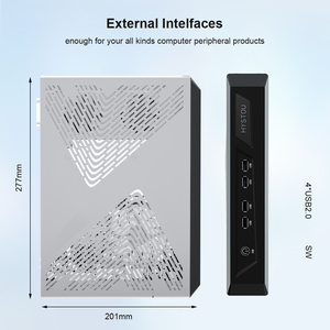 <span class=keywords><strong>Mini</strong></span> PC Portátil Personalizado de Fábrica OEM, Core I5 I7, Barebone de Escritorio, <span class=keywords><strong>Mini</strong></span> ITX, Carcasa de PC para Juegos, RTX3050 6G, Win11 - Product Image 3